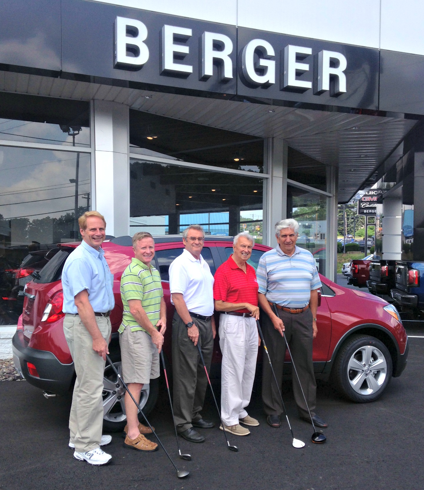 Berger Family Dealerships Sponsors Hole in One Contest for Annual Golf Outing